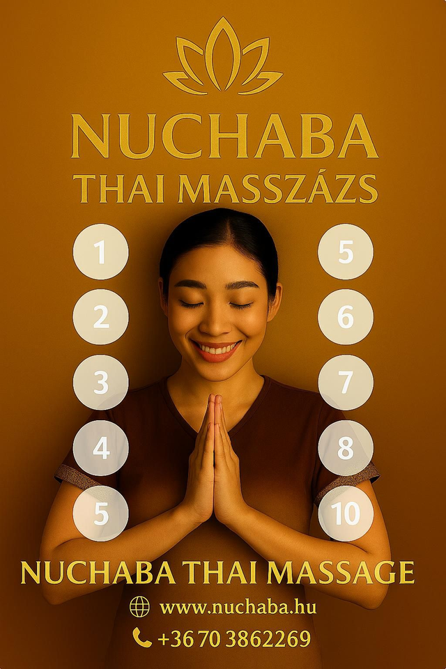 60 perc 10 alkalmas bérlet Tradicionális Thai Masszázs