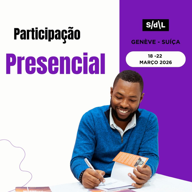 Participação Presencial SDL 2026
