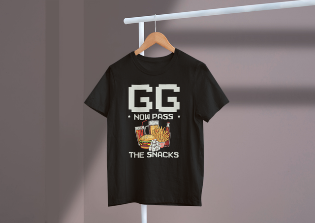 GG Now Pass The Snacks Gaming Fun Snack Time Gamer Fuel. GG Now Pass The Snacks Gaming Fun Snack Time Gamer Fuel
