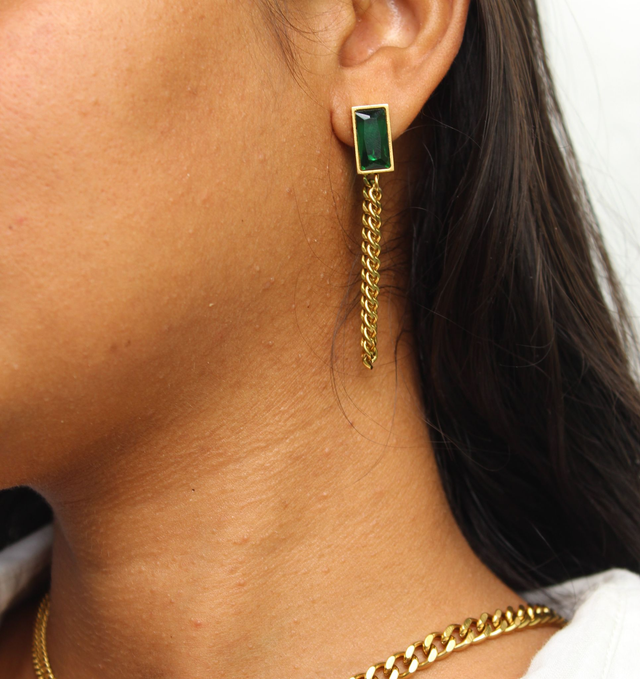 Boucles d'oreilles Glowprestige Vert (édition limitée)