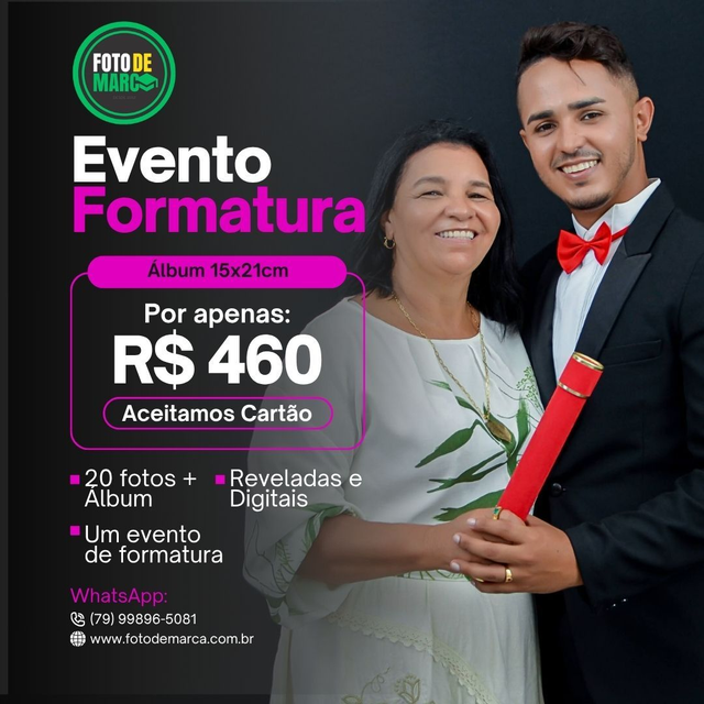 Cobertura Fotográfica de Formatura