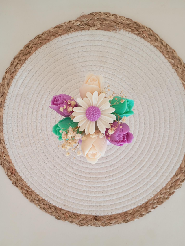 Mini Bouquet Éternel "Douceur printanière"