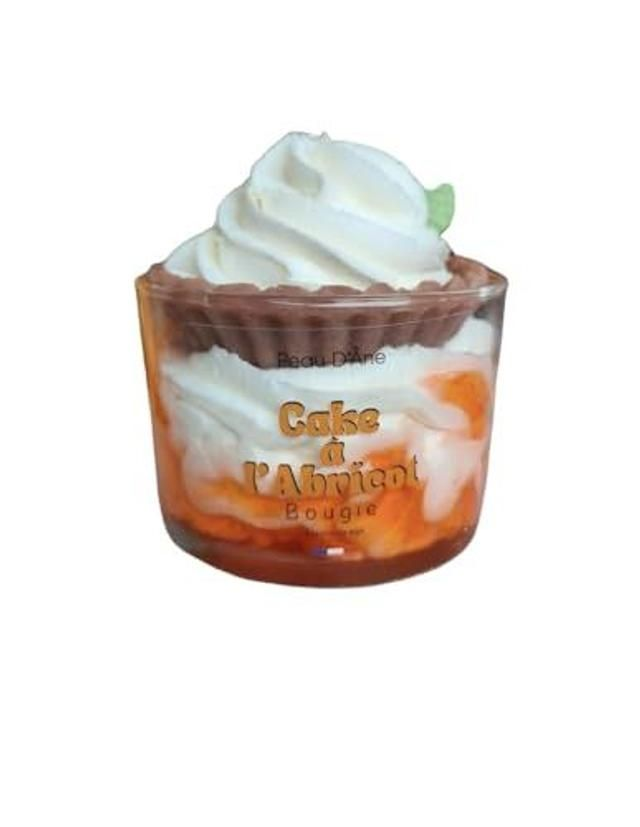 ‎Peau d'âne Peau - Gourmande Kaars Zonder Juwelen - Abrikozentaart - 125g