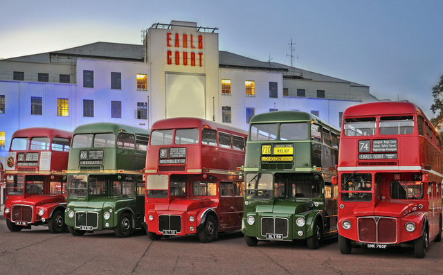       &quot;Last Stop- Earls&#039; Court.&quot;  #1      Colour Print    Print Area :400mm x 270mm  (15 3/4&quot; x 10 3/4 )