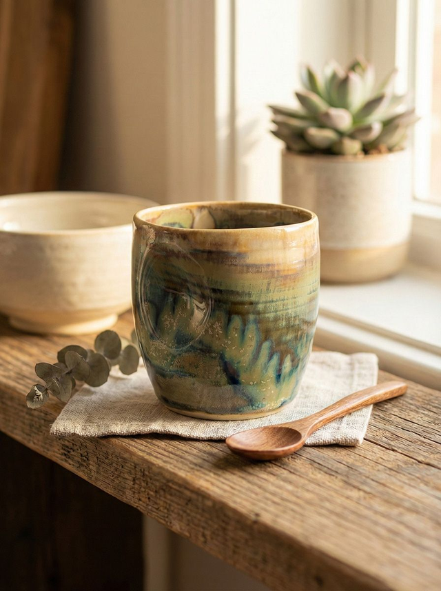 Aurora Ridge Dimple Cup