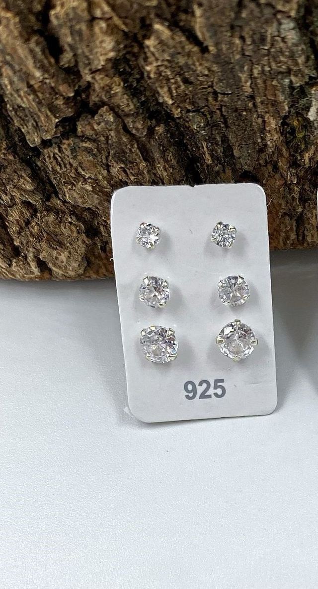 Trio zircônia ponto de luz   44578