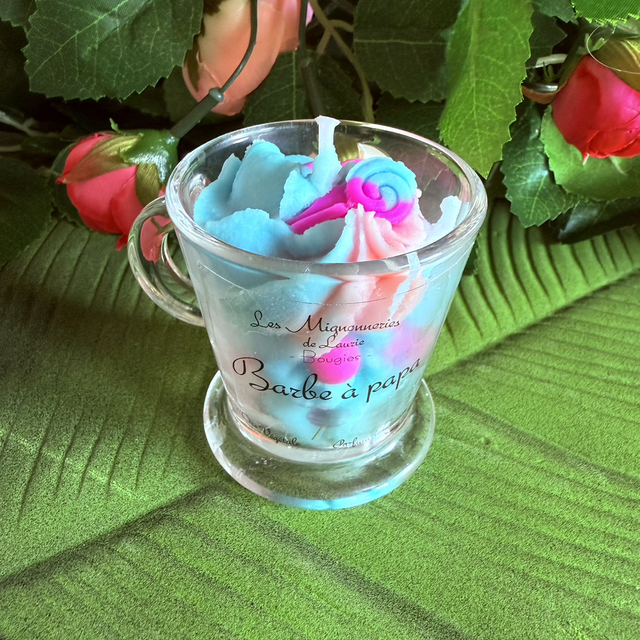 Bougie Barbe à papa