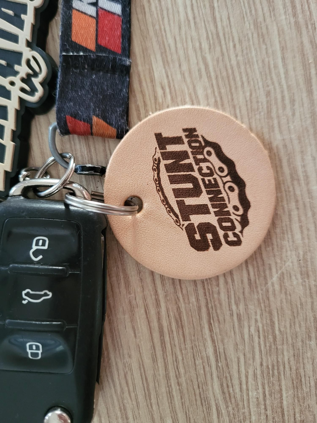 Porte-clefs cuir StuntCo