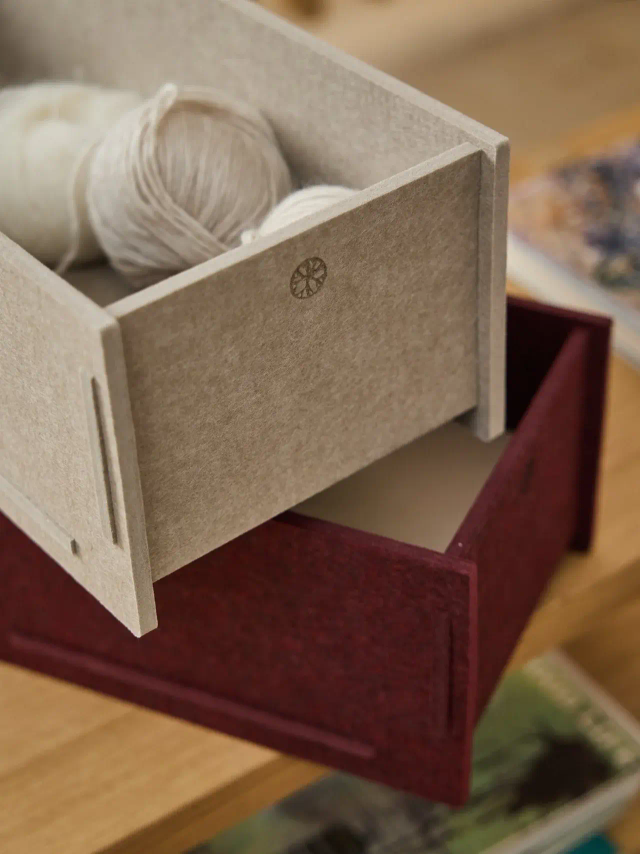 Woodupp Vigg Felt Box - BM2