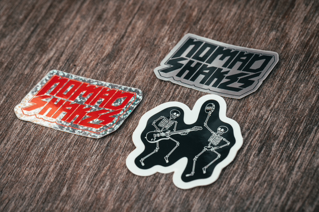 Nomad Stickers (x3)