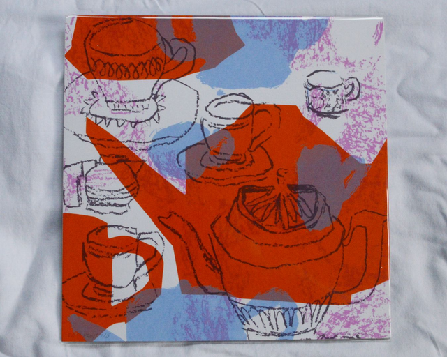 Test Print - Tea Time Screenprint