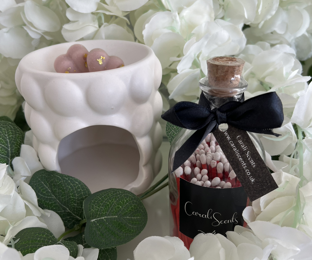 Luxury Red Match Bottle