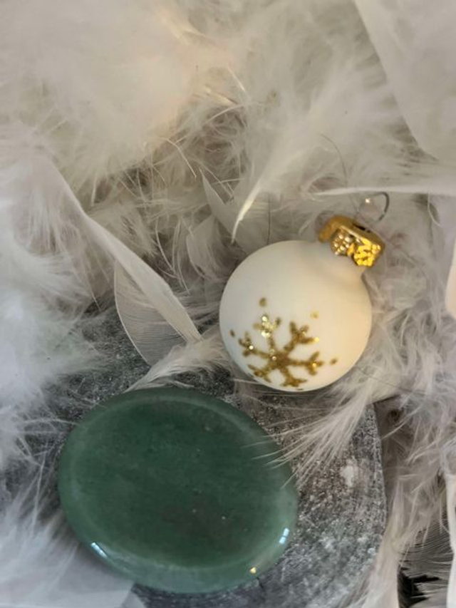 Worry stone aventurine verte