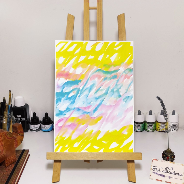 Alphabet Arc-en-ciel | Affiche Imprimée