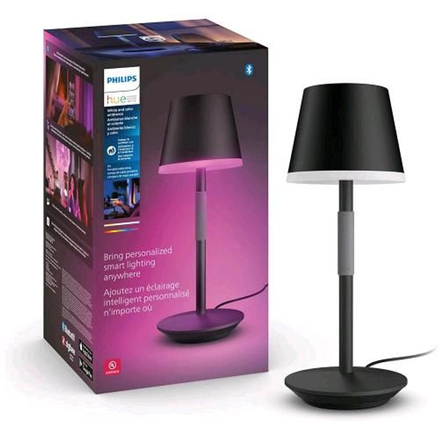 PHILIPS HUE GO LAMPADA DA TAVOLO RICARICABILE 
