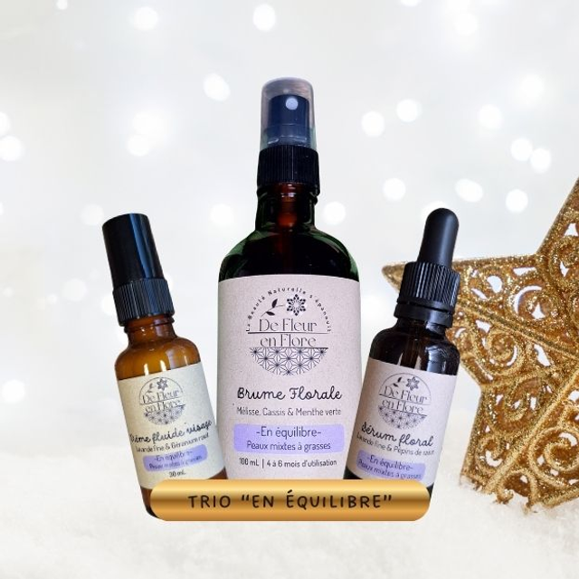 TRIO peaux mixtes à grasses 