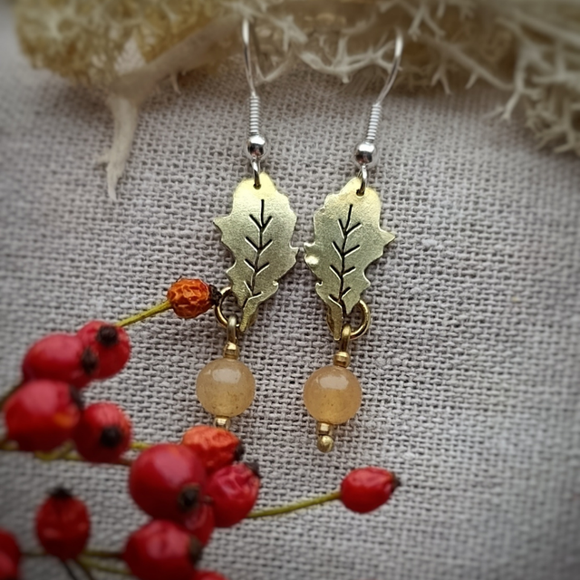 GRIGRIS - Boucles d'oreilles "Hamadryade" (Version 2)