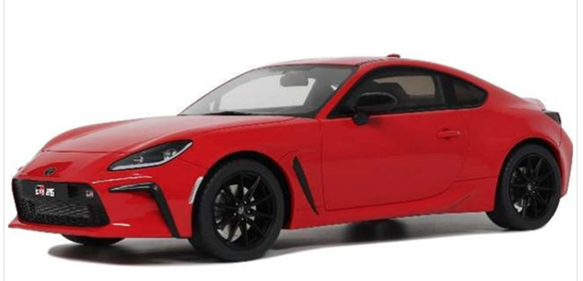 Toyota GR86 2022 rot OTTOmobile 1:18 Resine Modell