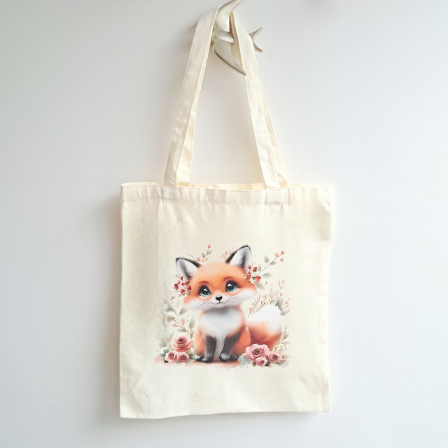 Tote bag &quot;renard&quot;