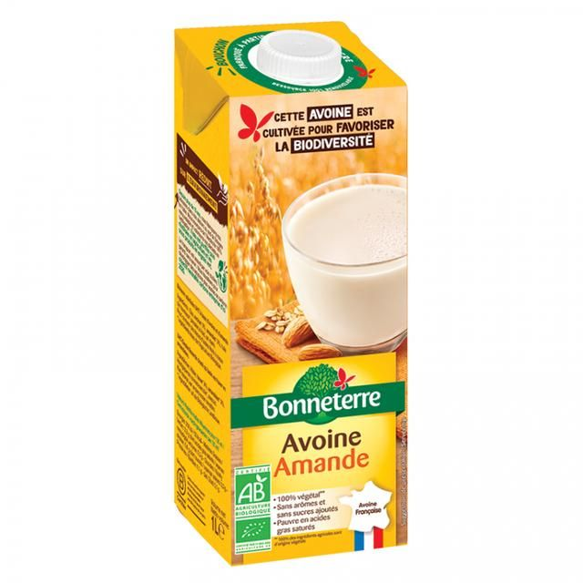 Boisson Avoine Amande Bio 1L | Bonneterre Végétal