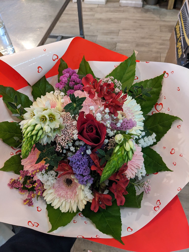 Bouquet Romantico di fiori misti