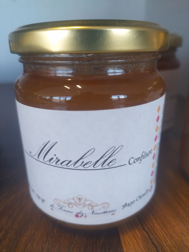 Confiture de mirabelle bio