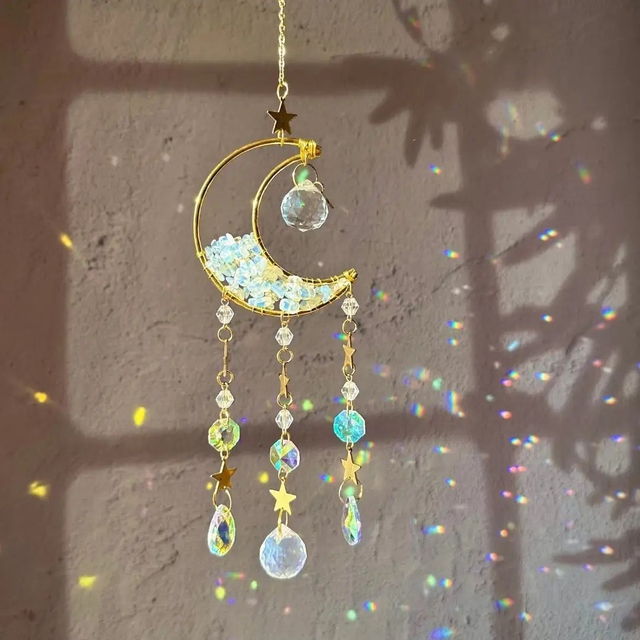 Attrape soleil en opaline lune 