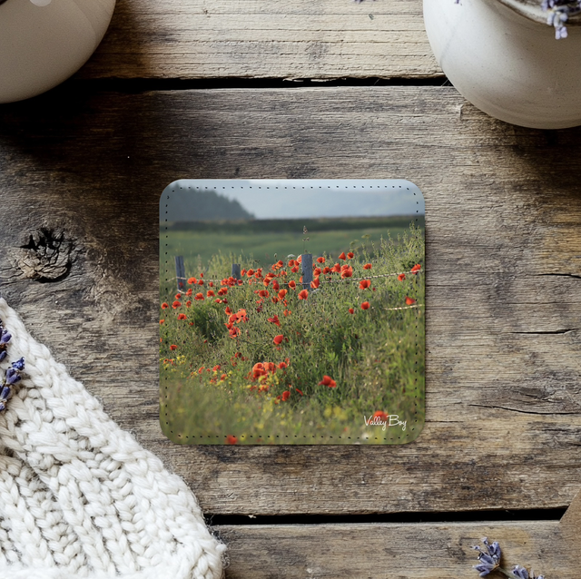 “Poppies at High Bradfield” Coaster