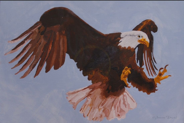 Eagle In Flight