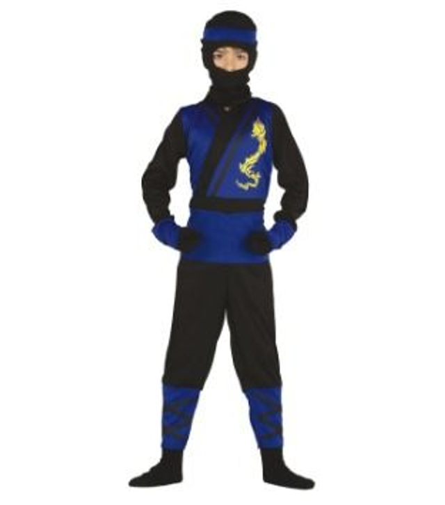 CARNEVALE , COSTUME BAMBINO NINJA 