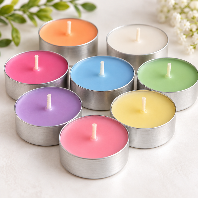 Chauffe-plats colorés — Sans parfum