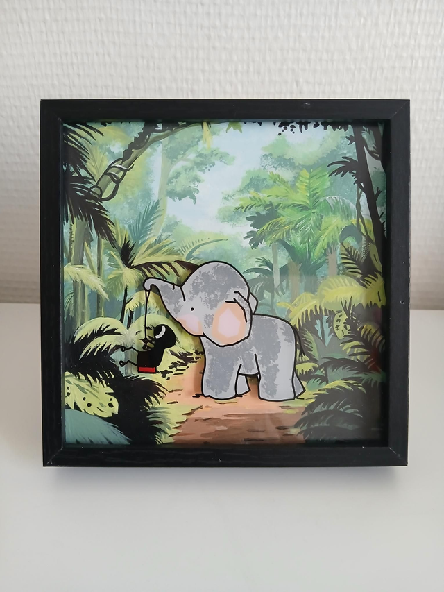 Sous les feuilles tropicales