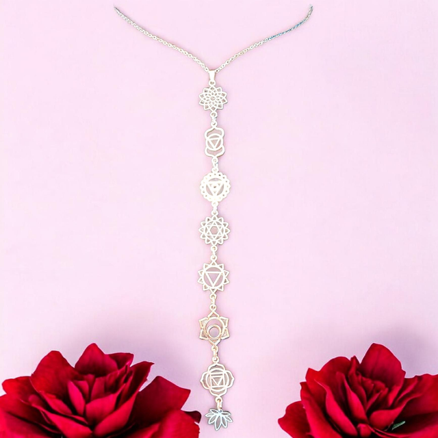 Collier Symboles 7 Chakras