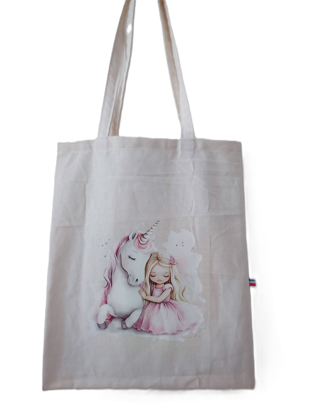 Tote bag licorne