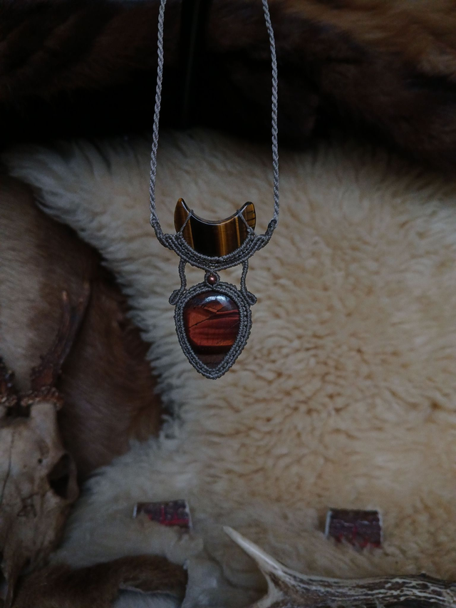 Regard du Guerrier Œil de tigre et œil de taureau