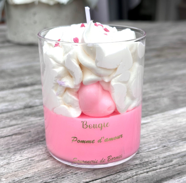 Bougie Chantilly 195 g POMME D’AMOUR