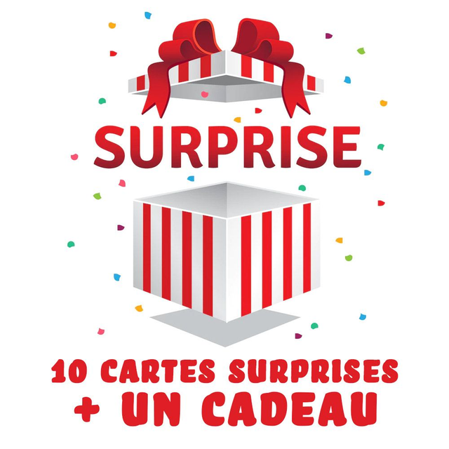 10 cartes surprises !