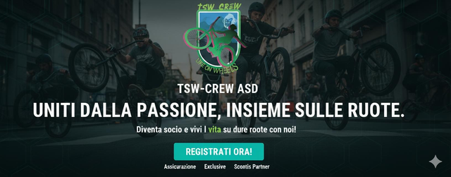Tesseramento Tsw-Crew a.s.d. Anno 2025 Anno 2026