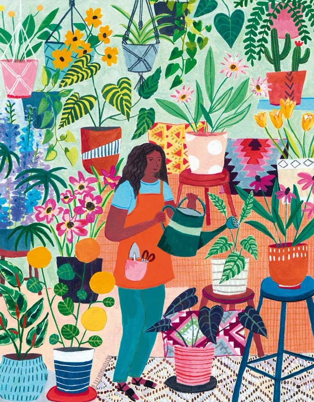 Puzzle Watering Plants