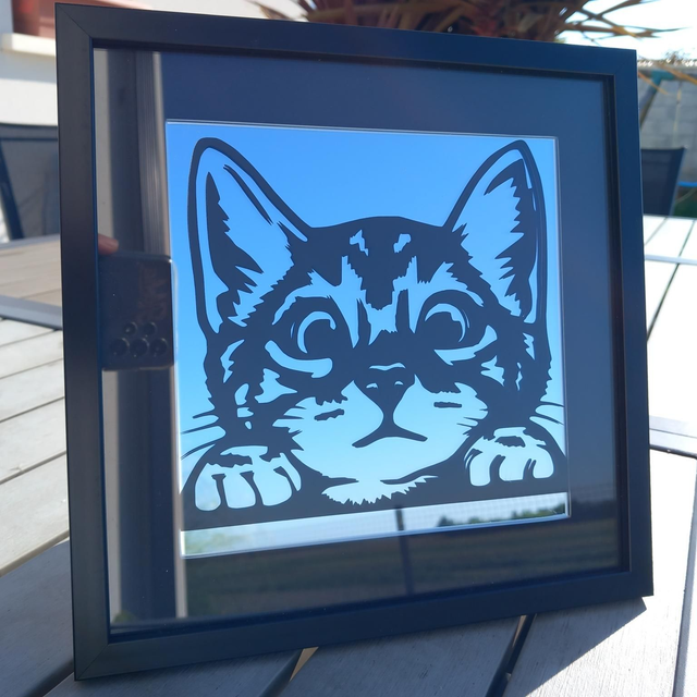 Cadre décoratif miroir