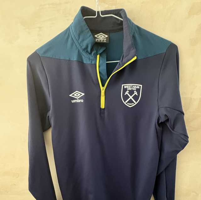 West Ham 1/4 Zip Training Jumper 