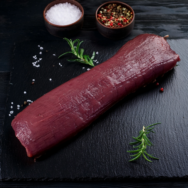 Rehrücken ohne Knochen