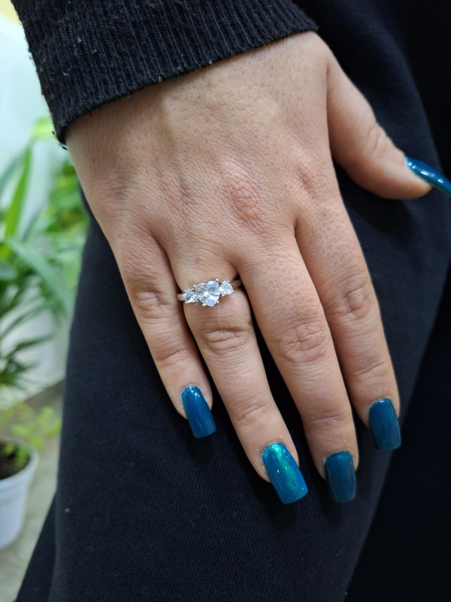 Trilogy Degradè Cuoricino- Argento 925