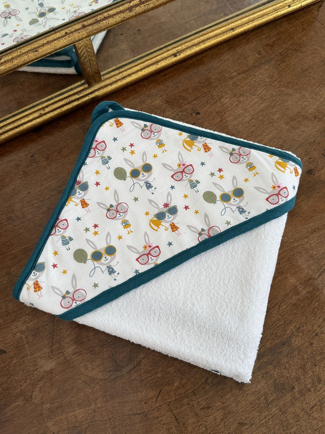 Cape de bain bébé 78cm