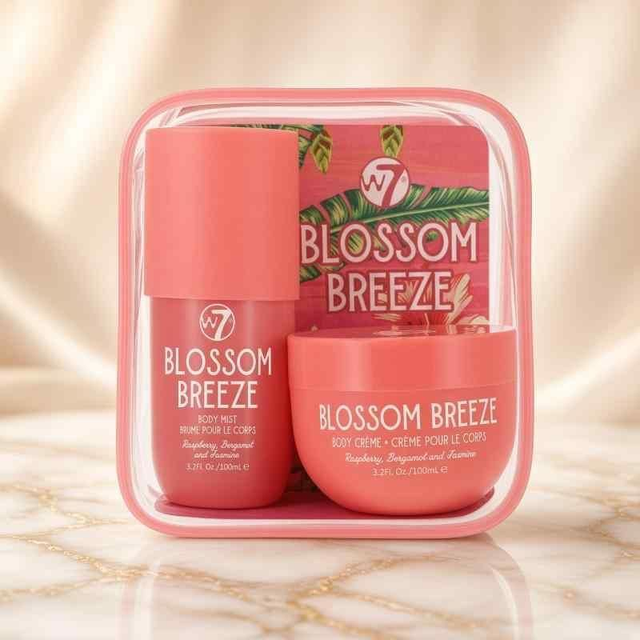 W7 Body Mist &amp; Body Cream Travel Set – 200ml | Body Care Gift Set