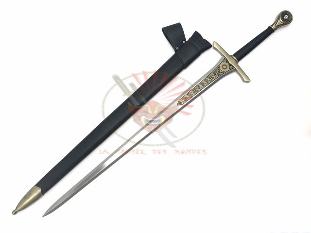 Les Anneaux de Pouvoir Epee elendil Epee Replique Acier + Fourreau