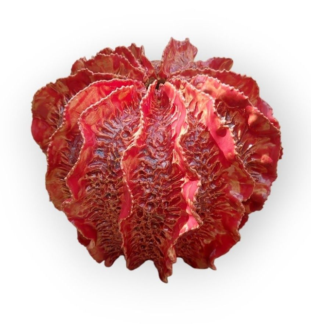 Large Ceramic Sea Urchin Sculpture