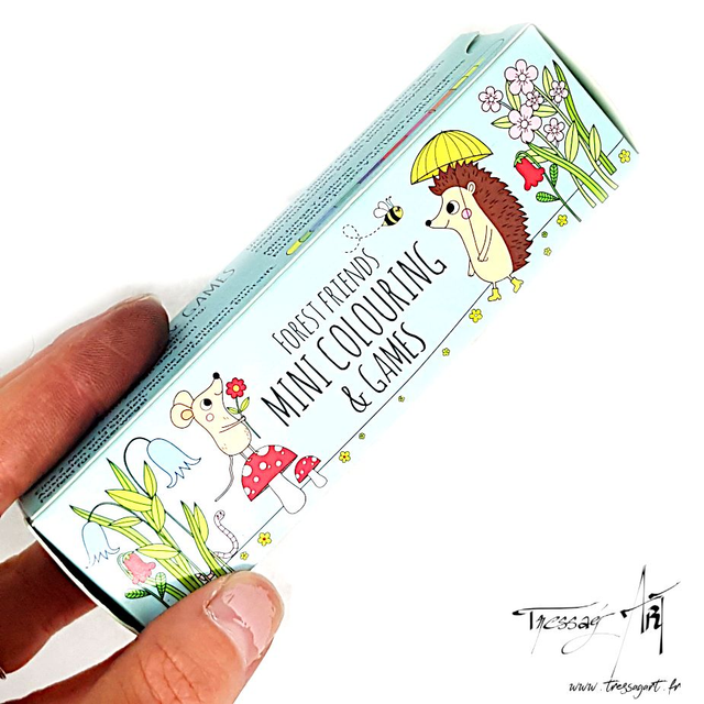 REX LONDON - MINI ROULEAU DE COLORIAGE - RE007