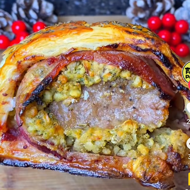 Side - 1 x Large Festive Sausage Roll