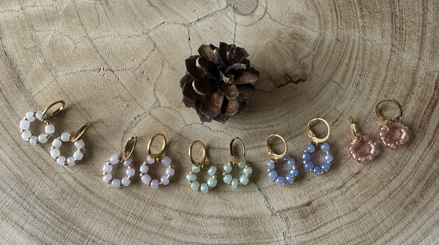 Les Boucles d’oreille Petite Fleur